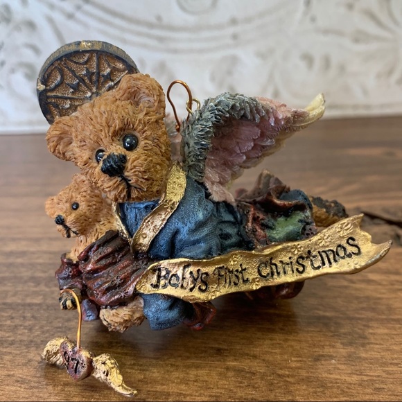Boyds Bears Matthew With Kip Baby's 1st Christmas